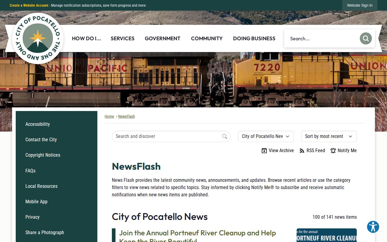 Official Pocatello Police Newsflash source for Pocatello busted mugshots